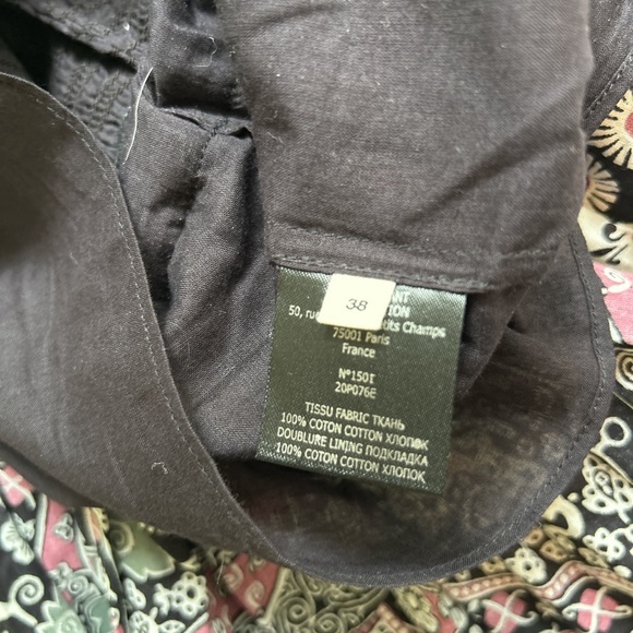 Isabel Marant Etoile Smocked Tiered Floral Paisley Mini Skirt Size FR 38 - Picture 4 of 4